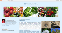 Desktop Screenshot of brokkolirozsa.blogspot.com