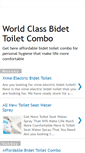 Mobile Screenshot of bidettoiletcombo.blogspot.com