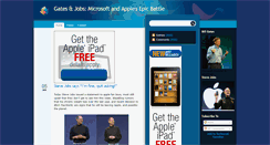 Desktop Screenshot of gatesandjobs.blogspot.com