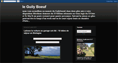 Desktop Screenshot of leguilyboeuf.blogspot.com