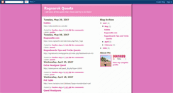 Desktop Screenshot of pro-quests.blogspot.com