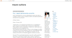 Desktop Screenshot of maurosuttora.blogspot.com