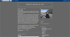 Desktop Screenshot of annajohanssonlcc.blogspot.com