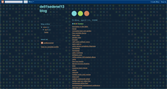 Desktop Screenshot of dell1sedenel13.blogspot.com