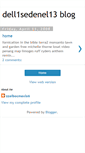 Mobile Screenshot of dell1sedenel13.blogspot.com
