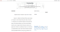 Desktop Screenshot of centophilia.blogspot.com