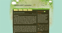 Desktop Screenshot of greenlightrevolution.blogspot.com