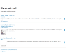 Tablet Screenshot of planetavirtuall.blogspot.com