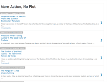 Tablet Screenshot of moreactionnoplot.blogspot.com
