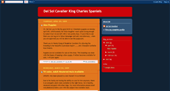 Desktop Screenshot of delsolcavaliers.blogspot.com