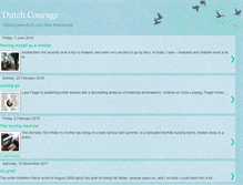 Tablet Screenshot of dutchcourage-kirkegaard.blogspot.com