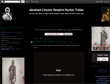 Tablet Screenshot of abraham-lincoln-vampire-hunter-movie.blogspot.com