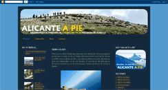 Desktop Screenshot of alicanteapie.blogspot.com