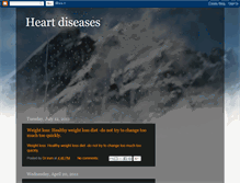 Tablet Screenshot of healthheartdiseases.blogspot.com