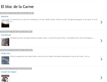Tablet Screenshot of lacarmeta.blogspot.com