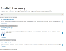 Tablet Screenshot of amorfiajewelry.blogspot.com