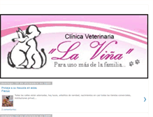 Tablet Screenshot of clinicaveterinarialavina.blogspot.com