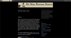 Desktop Screenshot of hemanwomanhaters.blogspot.com