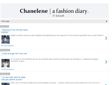 Tablet Screenshot of chanelene.blogspot.com