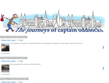 Tablet Screenshot of captainoddsocks.blogspot.com