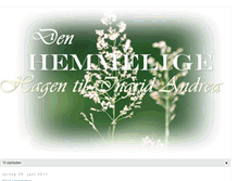 Tablet Screenshot of dennebloggadressen.blogspot.com