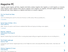 Tablet Screenshot of magazinepc.blogspot.com