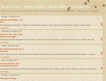 Tablet Screenshot of earlynhappyretirement.blogspot.com