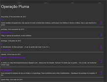 Tablet Screenshot of operacaopluma.blogspot.com