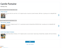 Tablet Screenshot of camilefontaine.blogspot.com