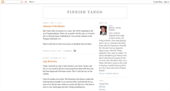 Desktop Screenshot of finnishtango.blogspot.com