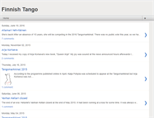 Tablet Screenshot of finnishtango.blogspot.com