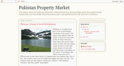 Desktop Screenshot of pakistanpropertymarket.blogspot.com