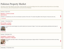 Tablet Screenshot of pakistanpropertymarket.blogspot.com