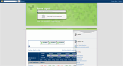 Desktop Screenshot of forexsignal1.blogspot.com