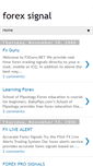 Mobile Screenshot of forexsignal1.blogspot.com