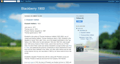 Desktop Screenshot of blackberry1900.blogspot.com