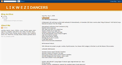 Desktop Screenshot of marimba-dance.blogspot.com