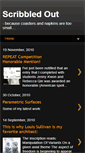 Mobile Screenshot of onscribbledout.blogspot.com