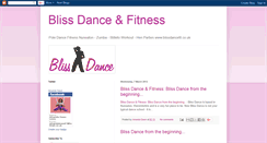 Desktop Screenshot of blissdancefit.blogspot.com