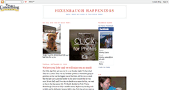 Desktop Screenshot of hixenbaughhappenings.blogspot.com