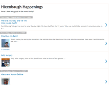 Tablet Screenshot of hixenbaughhappenings.blogspot.com