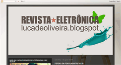 Desktop Screenshot of lucadeoliveira.blogspot.com