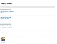 Tablet Screenshot of animeloverz-vera.blogspot.com