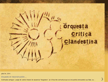 Tablet Screenshot of orquestacriticaclandestina.blogspot.com