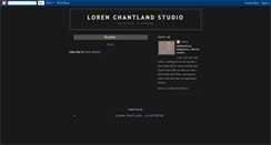 Desktop Screenshot of chantland.blogspot.com
