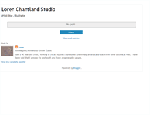 Tablet Screenshot of chantland.blogspot.com
