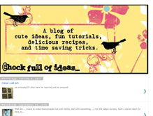 Tablet Screenshot of chockfullofideas.blogspot.com