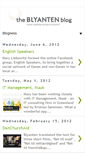 Mobile Screenshot of blyantencommunications.blogspot.com