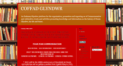 Desktop Screenshot of coffadglyndwr.blogspot.com