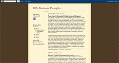 Desktop Screenshot of billsbusinessthoughts.blogspot.com